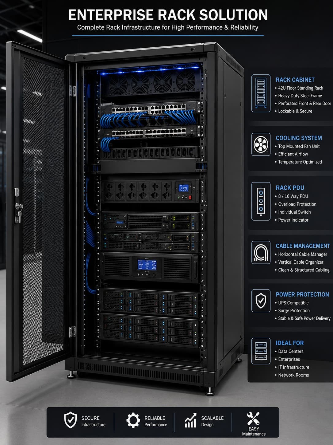 Enterprise Rack Solution from Panwar Enterprises